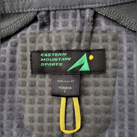 EMS Windstopper Jacket Full Zip Tangerine Gray Size Medium - Picture 6 of 9